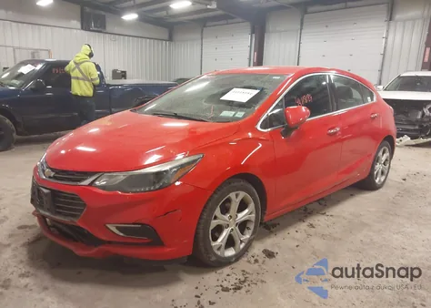 2017 Chevrolet Cruze Premier Auto из США, поврежденный, VIN 3G1BF6SM8HS507235
